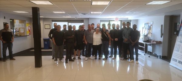 The B.A.R. Placers team, photographed together and published on the official website